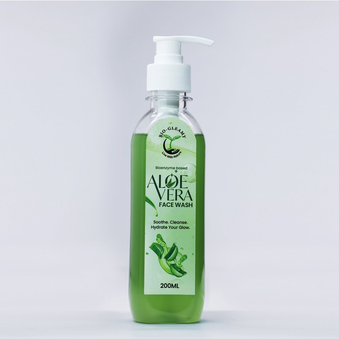Organic Aloe Vera Face Wash (Enzyme Based)