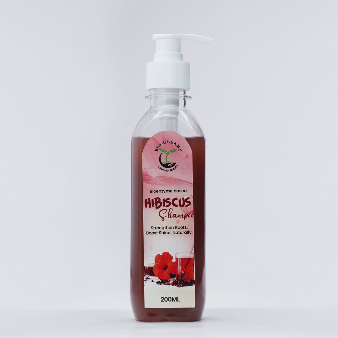 Organic Hibiscus Shampoo (Enzyme Based)