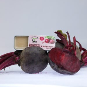 Beetroot & Geranium Lip Balm (Enzyme Based)