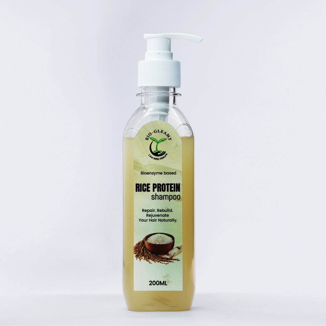 Organic Rice Protein Shampoo (Enzyme Based)