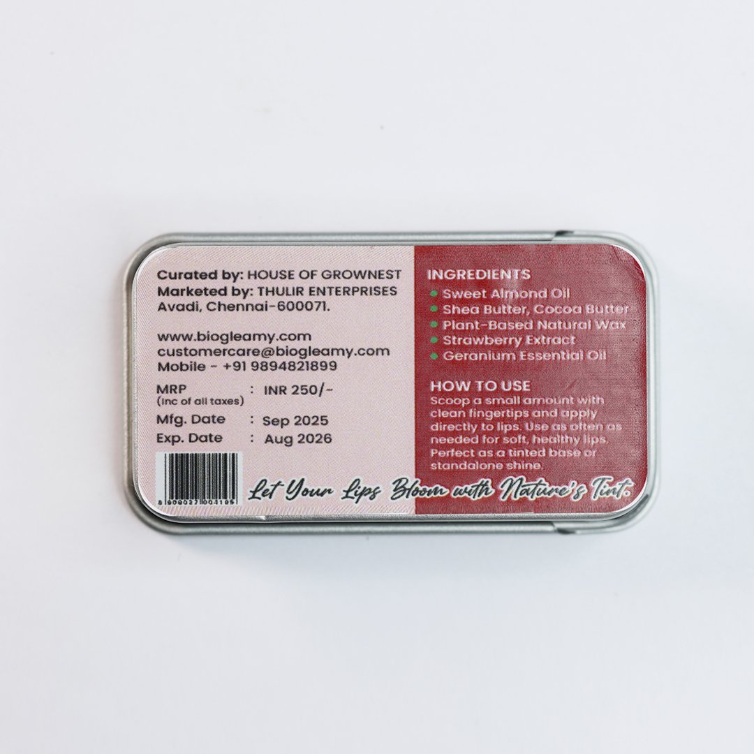 Straw Berry Lip Balm (Enzyme Based) - Image 3