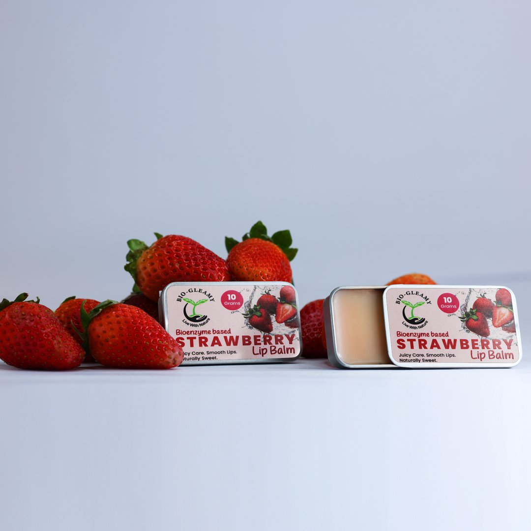 Straw Berry Lip Balm (Enzyme Based)