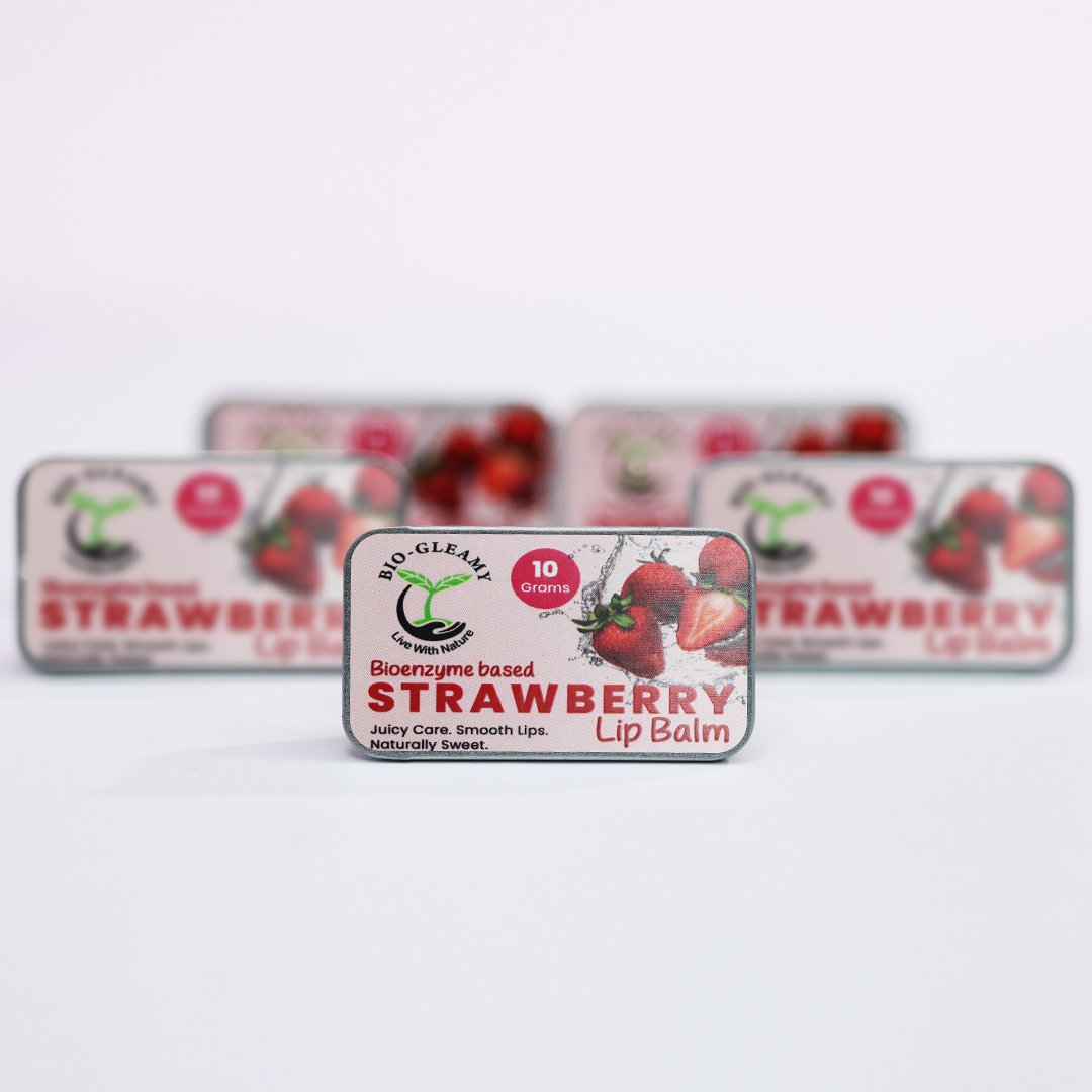 Straw Berry Lip Balm (Enzyme Based) - Image 5